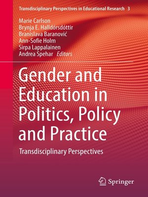 cover image of Gender and Education in Politics, Policy and Practice